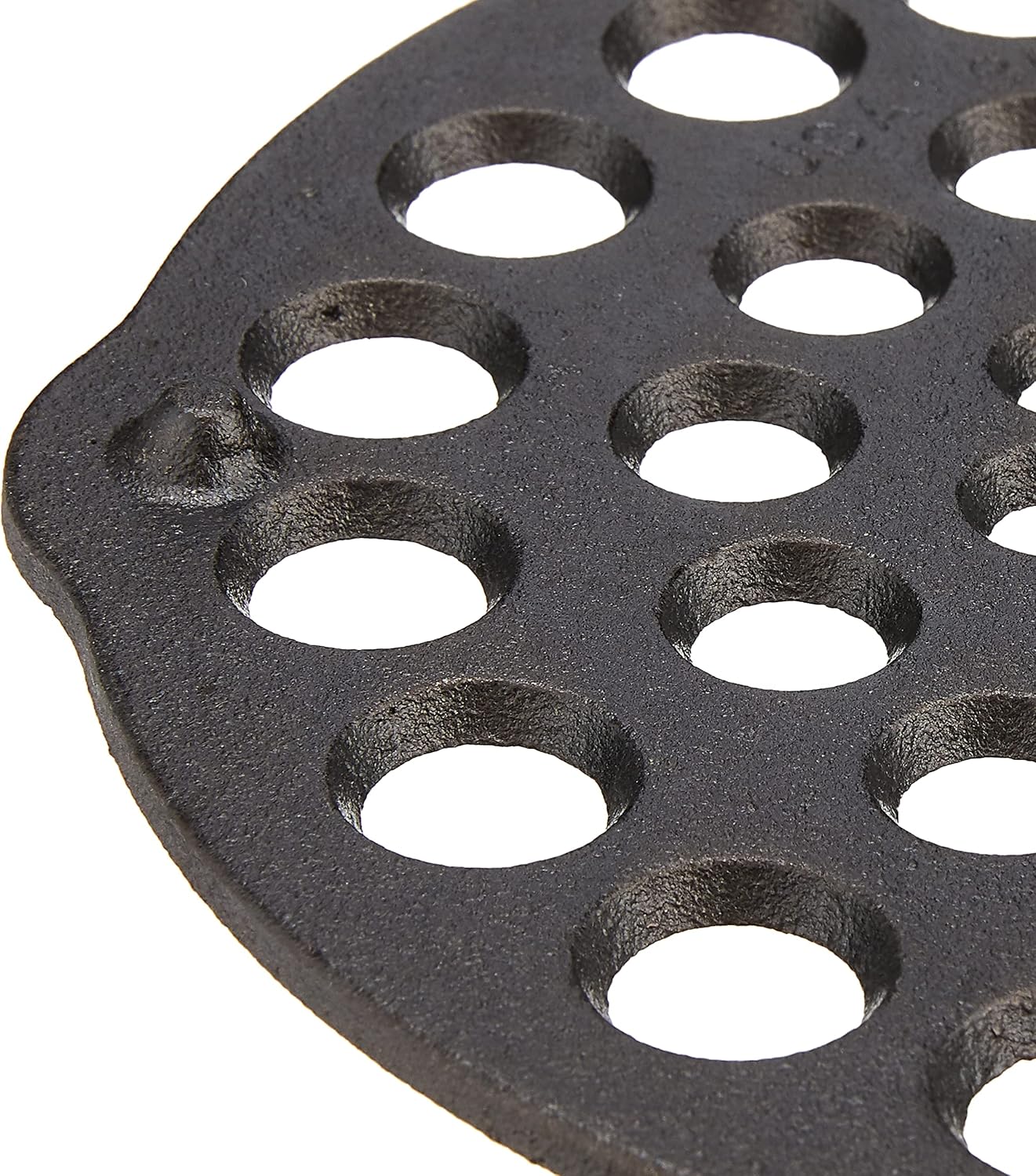 Lodge L8DOT3 Cast Iron Meat Rack/Trivet, Pre-Seasoned, 8-inch, 1 EA