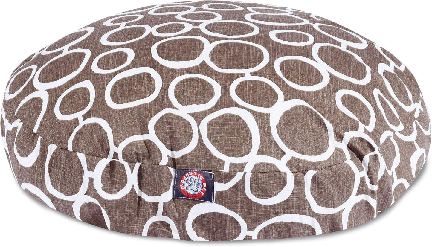 Majestic Pet Fusion Mocha Small Round Pet Bed