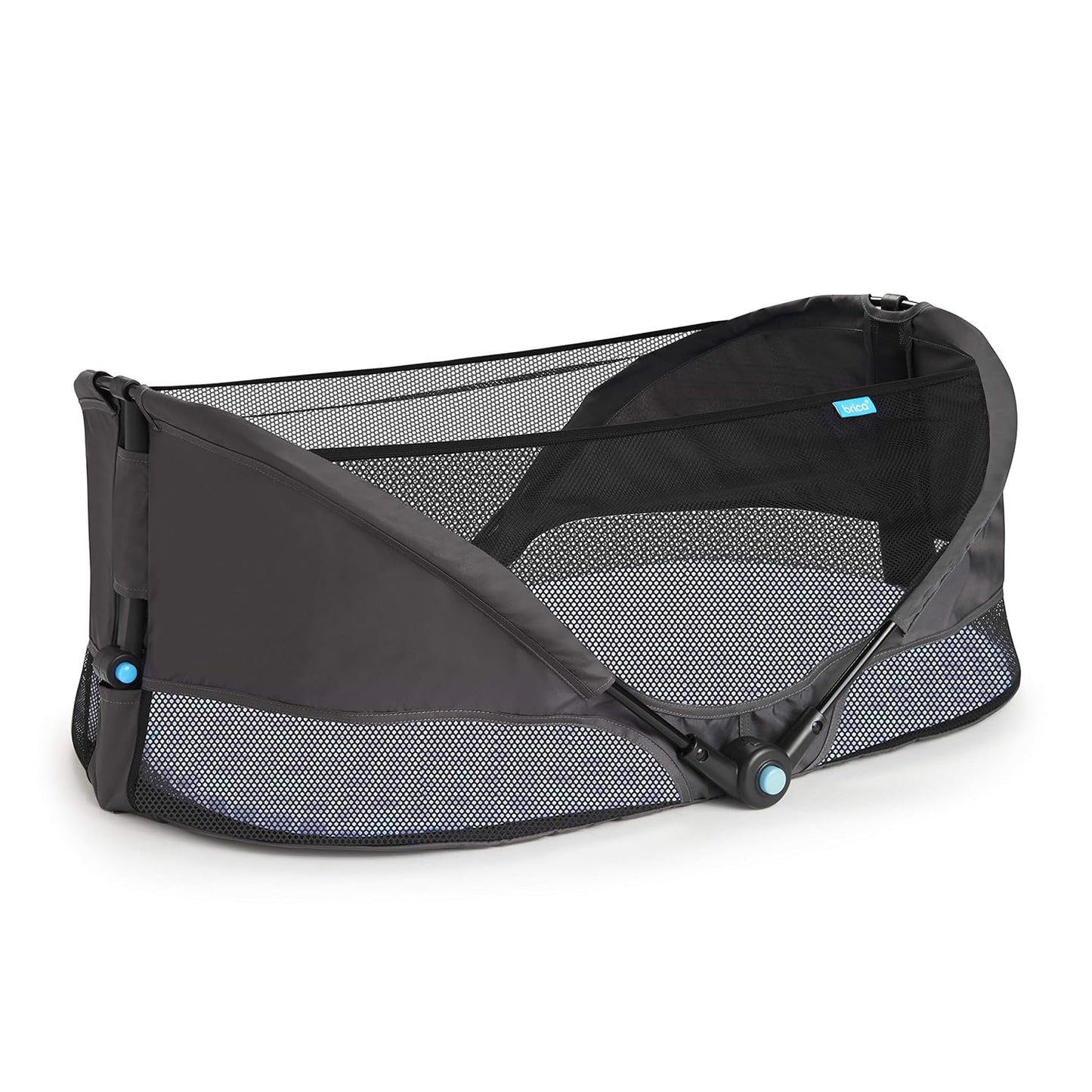 Munchkin Brica Baby Travel Pod, Infant and Baby Travel Essential for Flying and Car Travelling, Easy Setup, Portable, Grey