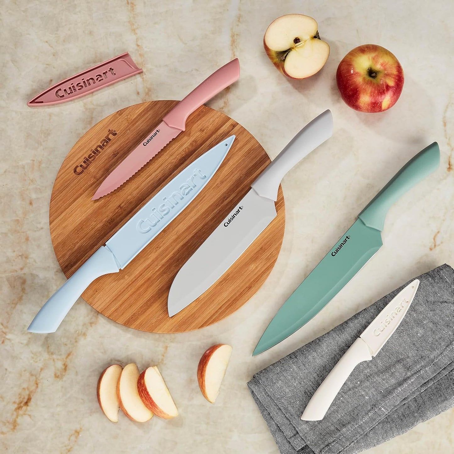 Cuisinart C55-10PCER 10pc Ceramic Coated Cutlery Set