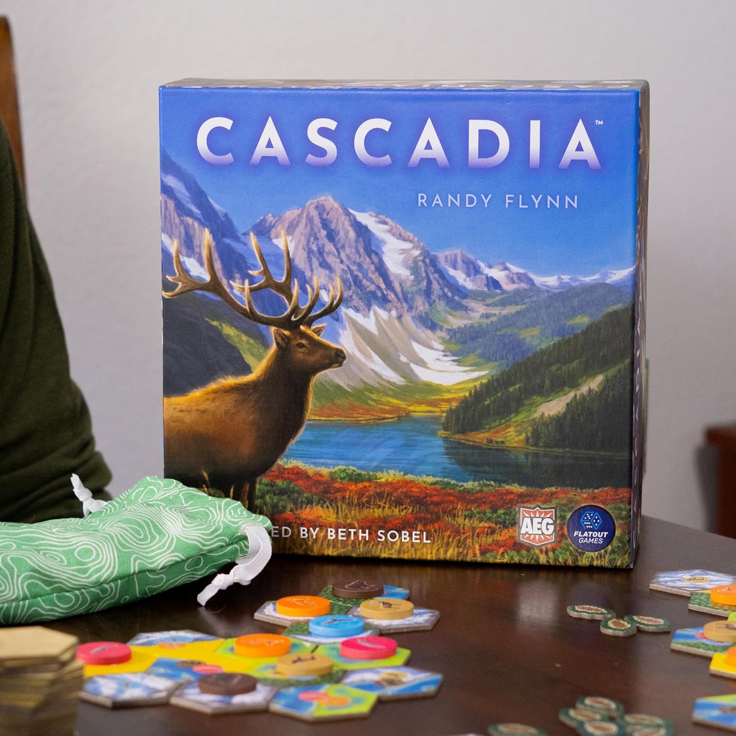 AEG & Flatout Games | Cascadia - Award-Winning Board Game Set in the Pacific Northwest | Easy to Learn | Quick to Play | Ages 10+