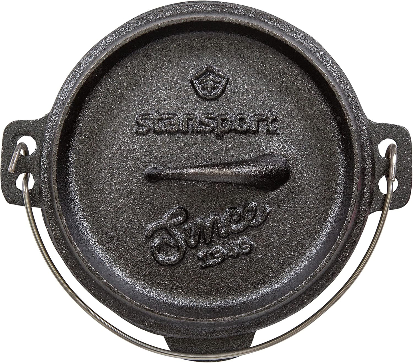 Stansport Pre-Seasoned Cast Iron Dutch Oven