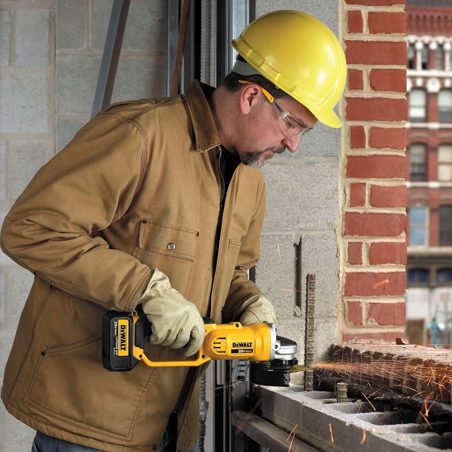 DEWALT DCG412B 20V MAX* Lithium Ion 4-1/2” Grinder (Tool Only)