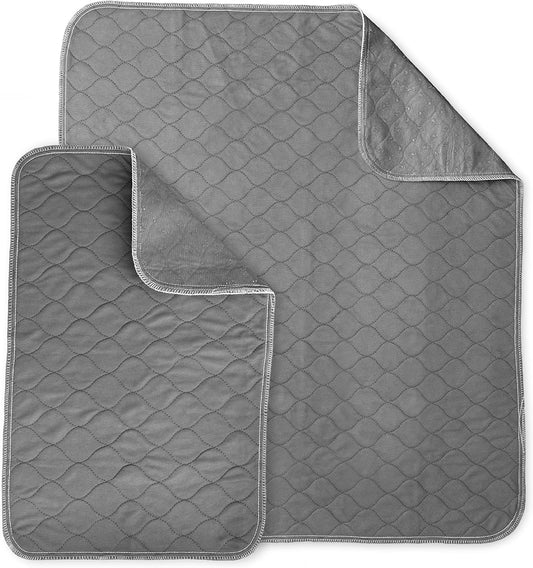 Washable Pee Pads for Dogs - Multifunctional Non Slip Whelping Pads Washable and Waterproof - Our Super Absorbent, Reusable Puppy Pads Include a Convenient Travel Pad - 35.5 x 31.5 Inches