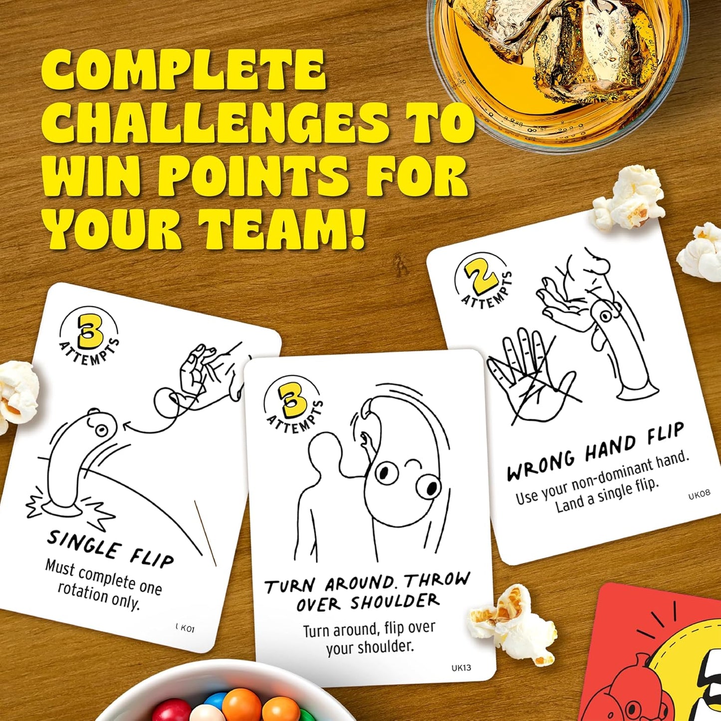 Big Potato Chicken vs Hotdog Hilarious Easter Basket Stuffer Game | Flippin' Fun for the Kids, Teens and Adults | Like Bottle Flipping But Better | Bonus Content Included