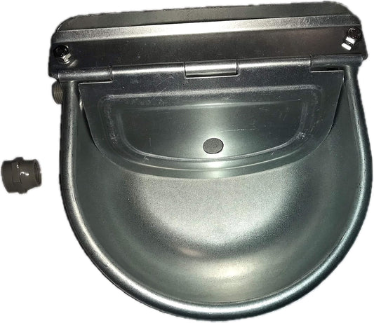 Galvanized Steel Automatic Stock Waterer Farm Grade Horses Goats Cows Sheep Dogs Water