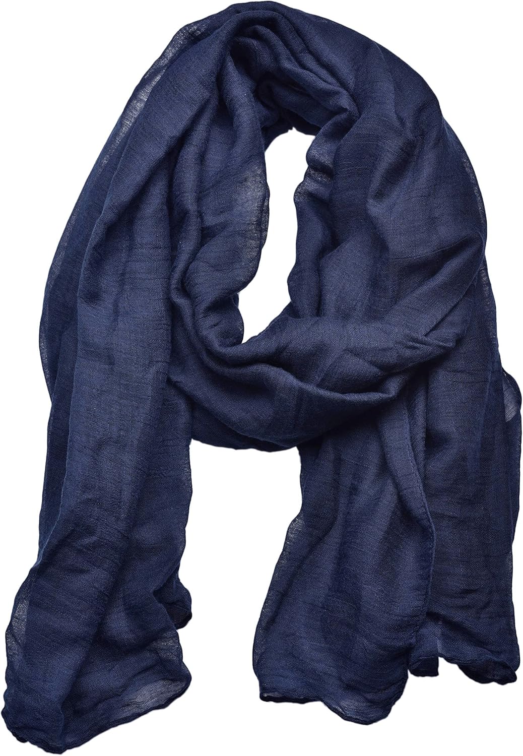 woogwin Women's Cotton Scarves Lady Light Soft Fashion Solid Scarf Wrap Shawl