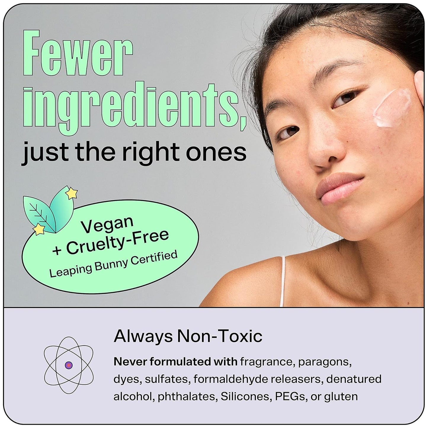 Bubble Skincare Soft Launch Cream Cleanser - Hydrating Facial Cleanser for Dry Skin - Foaming Face Wash Enriched with Avocado Oil to Soothe + Nourish Without Stripping Essential Moisture (4.2 fl oz)
