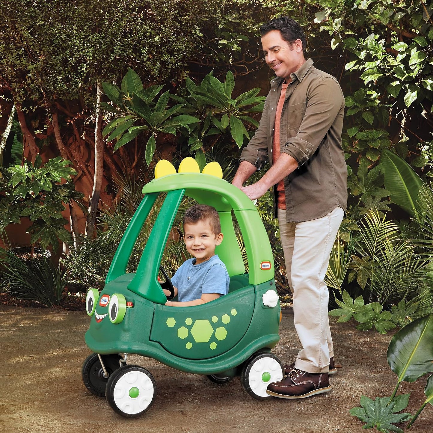 Little Tikes Cozy Coupe Dinosaur – Amazon Exclusive Large, Green