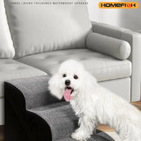 Pet steps with washable removable cover for senior dogs