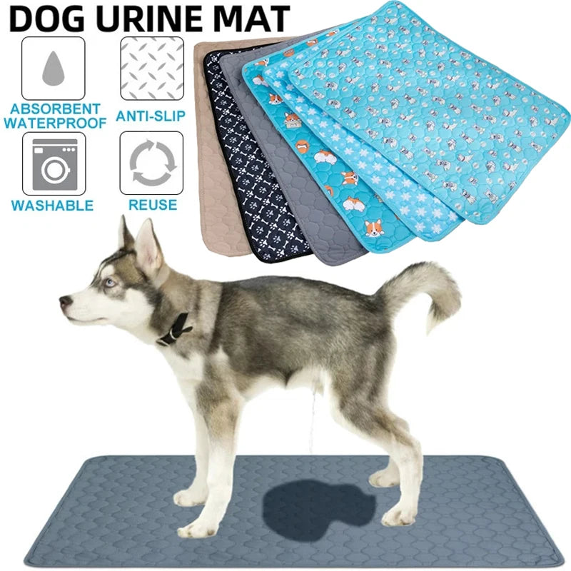 Washable Dog Pee Pads (Reusable), Leak-Proof Absorbent Puppy Training Pads for Senior Dogs, Non-Slip, Machine Washable, Large