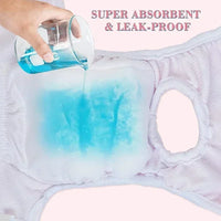 Adjustable leak-proof dog sanitary pants