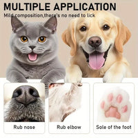 Natural soothing paw and nose butter for senior dogs