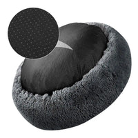 Anti-anxiety donut cuddler bed for senior dogs