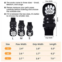 Breathable non-slip dog socks for senior dogs