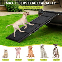 Foldable dog ramp for senior dogs - detail