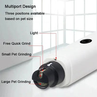 Electric pet nail grinder low noise