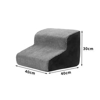 Removable washable cover foam dog steps