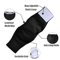 Adjustable washable male dog diaper band
