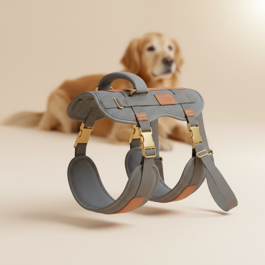 Dog Lift Harness, Full Body Support with Adjustable Control  — lifestyle