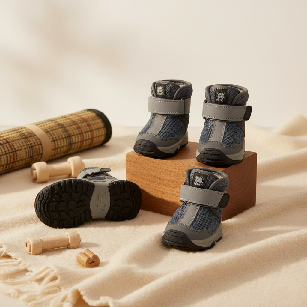 Canada Pooch Dog Boots for Hot Pavement - Dog Boots & Paw Pr — lifestyle